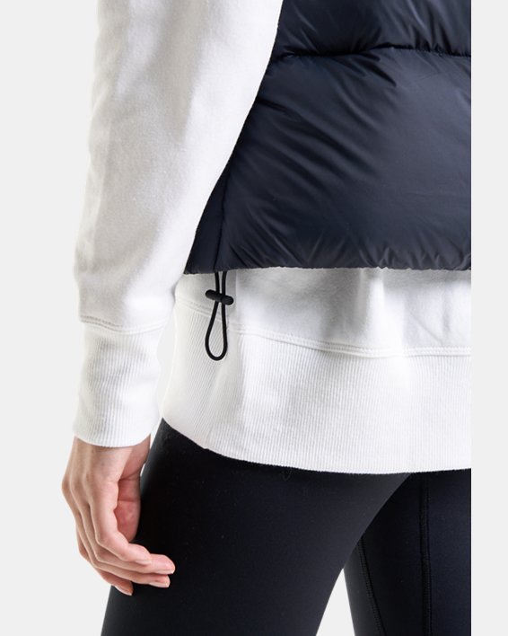 Women's UA Storm ColdGear® Infrared Down Vest in Black image number 7